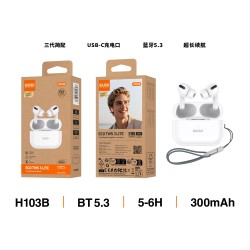 IDUSD--H103B Auriculares ECO TWS 3 Lite con Bluetooth 5.3, Larga Du...