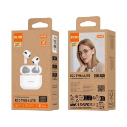 IDUSD--H104B Auriculares ECO TWS 4 Lite con Bluetooth 5.3, Larga Du...