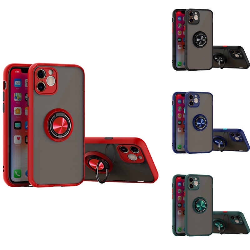 Funda Mate de Anillo iPhone 11 360°| Wephone Mayorista Funda Mate de Anillo iPhone 11 360°| Wephone Mayorista