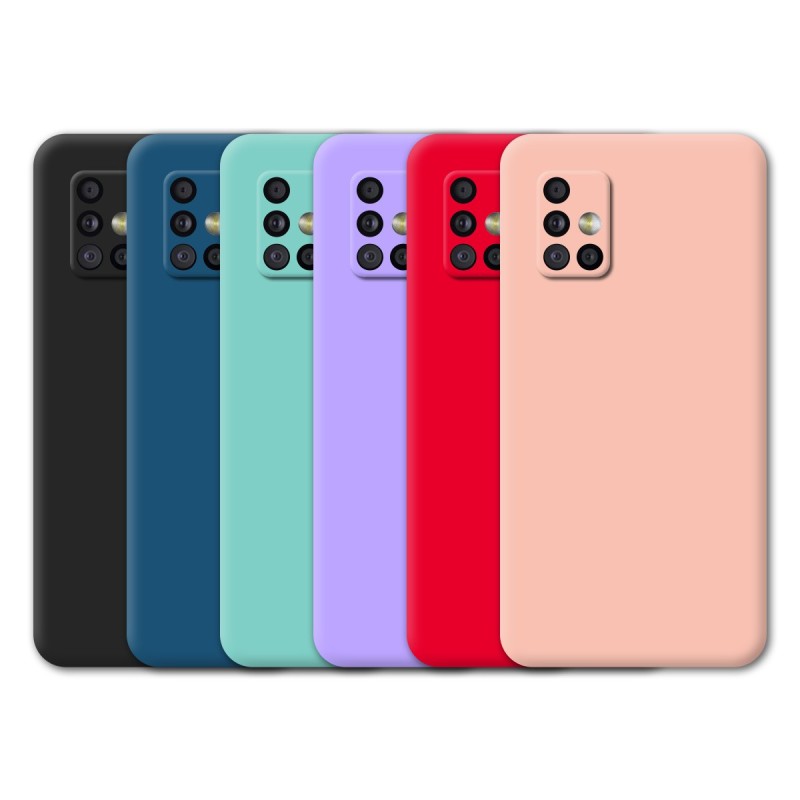 Funda Tipo Original Samsung A51 4G de goma suave | Wephone Mayorista Funda Tipo Original Samsung A51 4G de goma suave | Wephone Mayorista