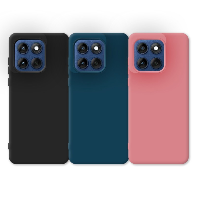 Funda Tipo Original Moto Edge 60 de goma suave | Wephone Mayorista