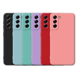 Funda Tipo Original Samsung S21 de goma suave | Wephone Mayorista