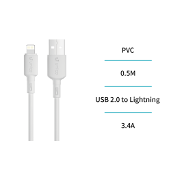 UNICO--CB1893 Cable A-L 3.4A 0.5M PVC