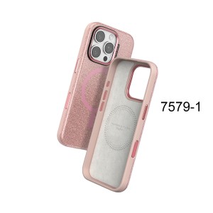 PULOKA - Funda Magnética con Brillo Metálico Compatible con MagSafe