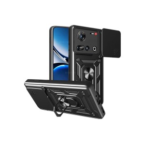 Funda Armadura con Tapa Deslizante ZTE Nubia Z70 Ultra 5G Cámara y Anillo | Wephone Mayorista