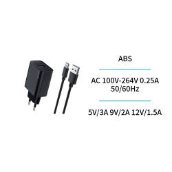 UNICO--HC0342 Cargador Completo 1U QC18W con cable A-L