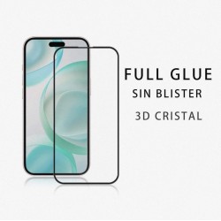SIN BLISTER – iPhone 7/8 Cristal Full Glue metalizado – REF:0026