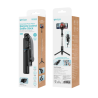 UNICO SS1898 – Selfie Stick 3 en 1 Unicostar – Trípode + Luz LED + ...
