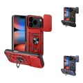 Funda Armadura con Tapa Deslizante iPhone 17 Pro Max Cámara y Anillo | Wephone Mayorista