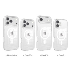 Funda Transparente con MagSafe para iPhone 17 | Protección Premium TPU