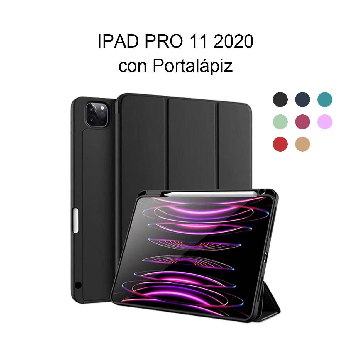 Funda Smart Cover con Portalápiz iPad Pro 11" 2018 - 2022 | WePhone Mayorista Funda Smart Cover con Portalápiz iPad Pro 11" 2018 - 2022 | WePhone Mayorista