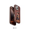 Funda PULOKA con Bordado 3D (perro & leopardo) Redmi 13C – cuero PU...