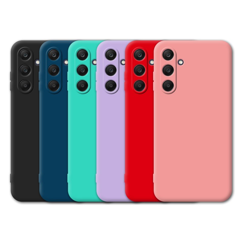 Funda Tipo Original Samsung A17 de goma suave | Wephone Mayorista