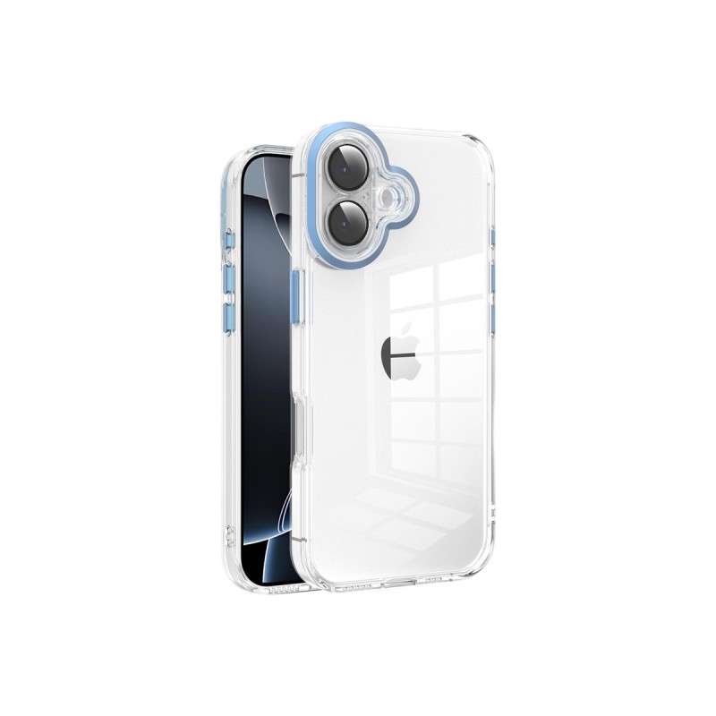 Funda Transparente Cubre Camara de Colores iPhone 17 | Wephone Mayorista