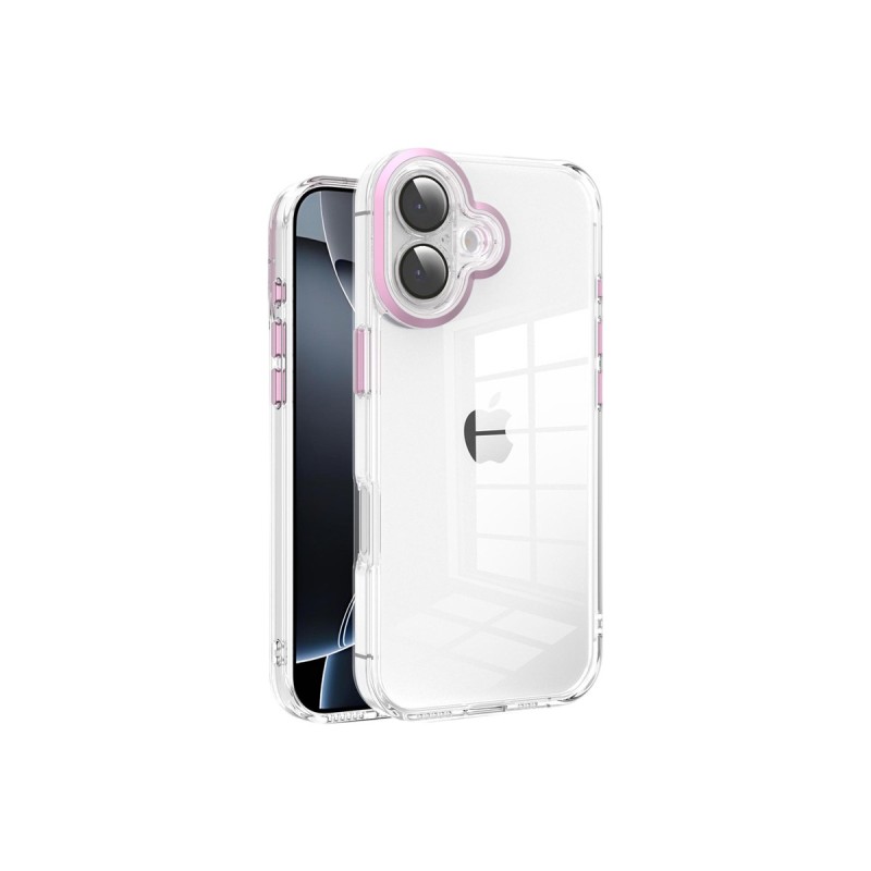 Funda Transparente Cubre Camara de Colores iPhone 17 | Wephone Mayorista