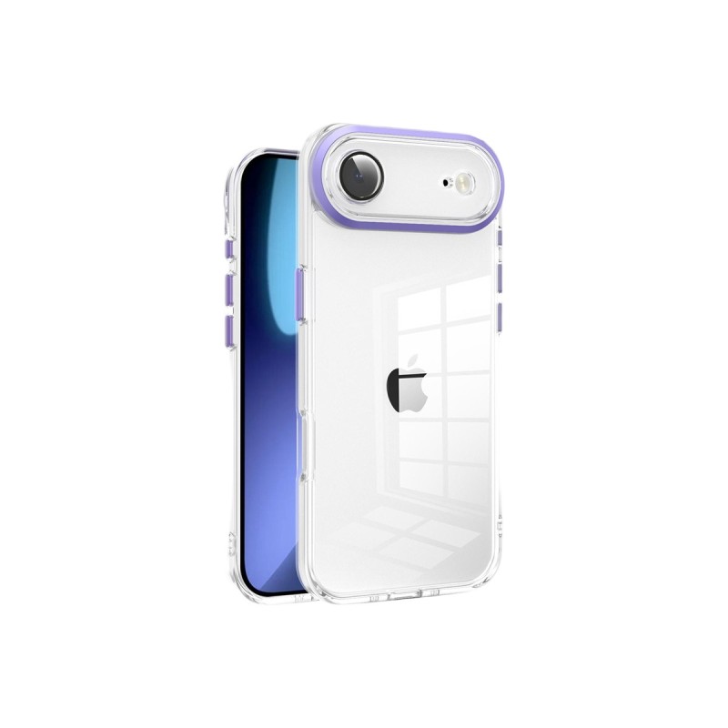 Funda Transparente Cubre Camara de Colores iPhone 17 Air | Wephone Mayorista