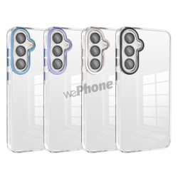 Funda Transparente Cubre Camara de Colores Samsung A06 | Wephone Mayorista