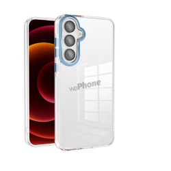 Funda Transparente Cubre Camara de Colores Samsung S24 Fe | Wephone Mayorista