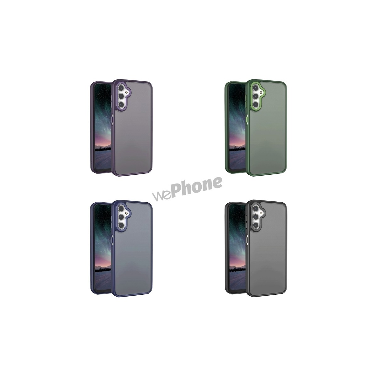 Funda Mate Metal Samsung A05 Marco Metálico Antihuellas | Wephone Mayorista Funda Mate Metal Samsung A05 Marco Metálico Antihuellas | Wephone Mayorista