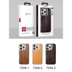 Funda Madera Auténtica MagSafe iPhone 16 Pro Max– Elegancia Premium 👌
