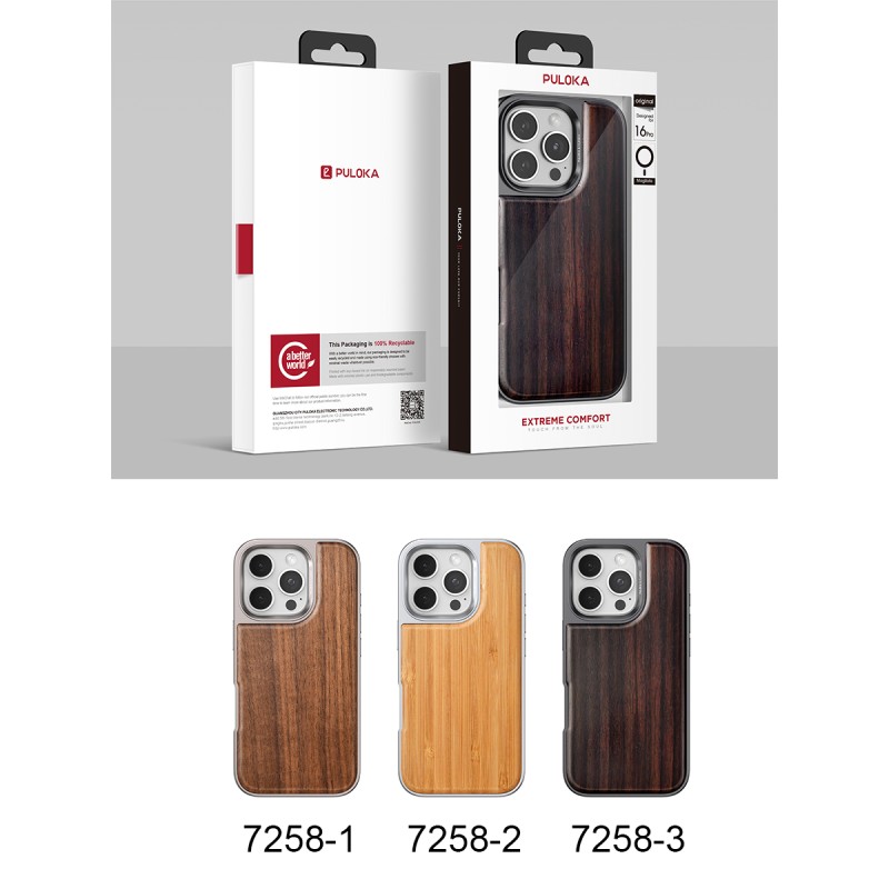 Funda Madera Auténtica MagSafe iPhone 16 Pro Max– Elegancia Premium 👌 Funda Madera Auténtica MagSafe iPhone 16 Pro Max– Elegancia Premium 👌