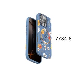 Funda Floral Premium MagSafe iPhone 16 | Wephone Mayorista