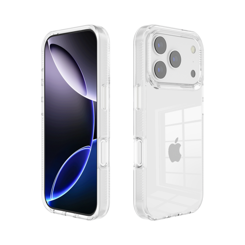 Funda Transparente Reforzada iPhone 17 Pro| Wephone Mayorista