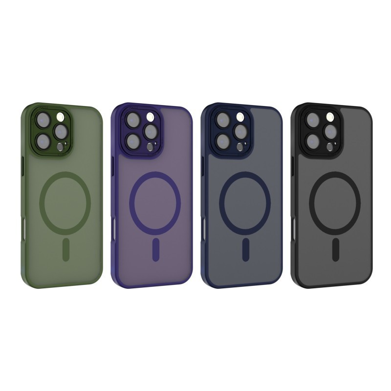 Funda Mate Magsafe Cubre Cámara iPhone 16 Pro | Wephone Mayorista