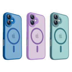 Funda Mate Magsafe Cubre Cámara iPhone 16 | Wephone Mayorista