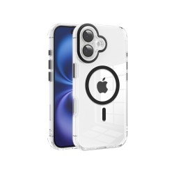 Funda Magsafe Transparente Cubre Camara de Colores iPhone 16 | Wephone Mayorista