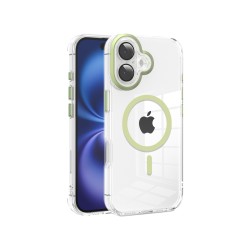 Funda Magsafe Transparente Cubre Camara de Colores iPhone 16 | Wephone Mayorista