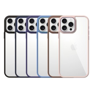 Funda Transparente iPhone 16 Pro Max Resistente Reforzada | Wephone Mayorista