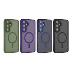 Funda Mate Magsafe Cubre Cámara Samsung S24 Plus | Wephone Mayorista