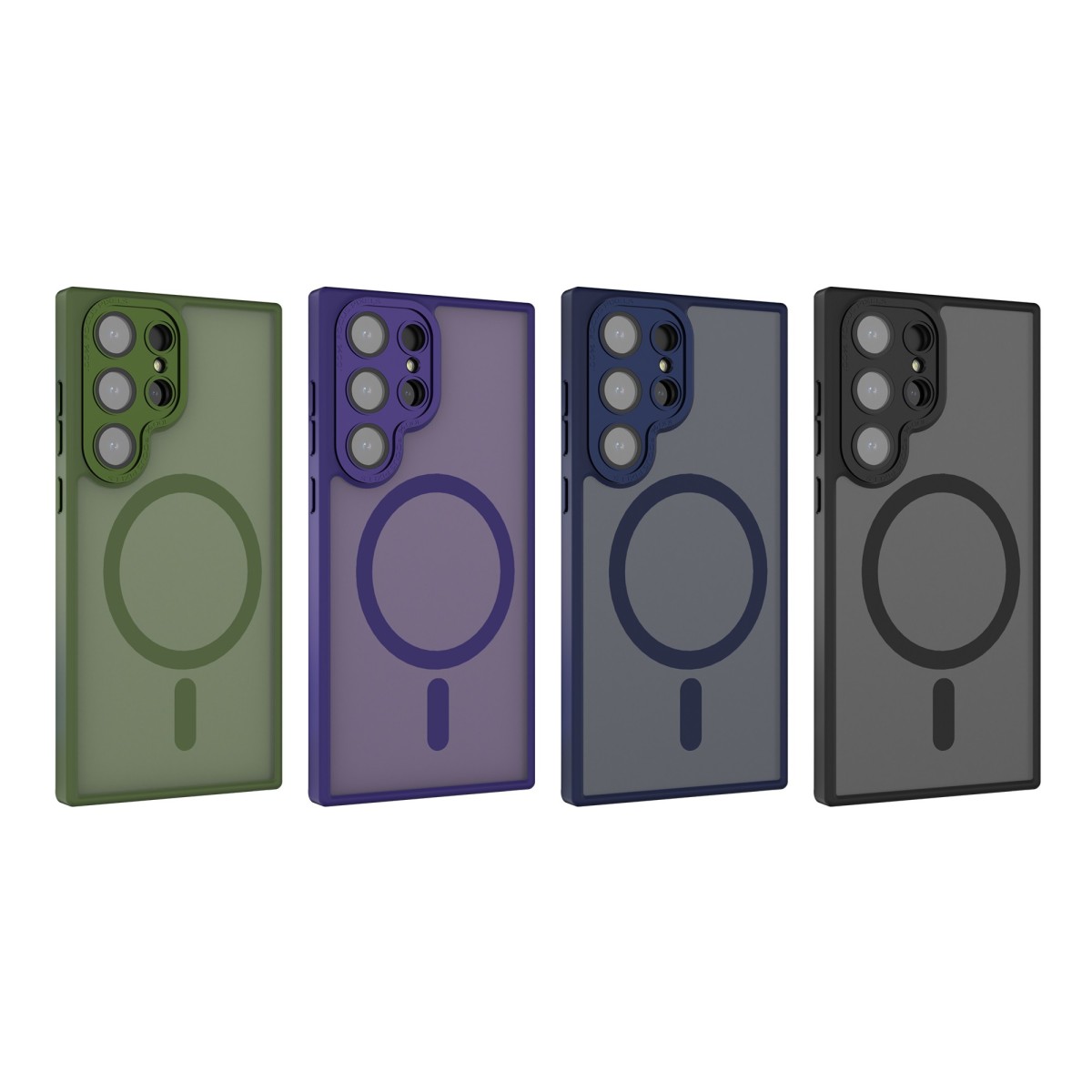 Funda Mate Magsafe Cubre Cámara Samsung S23 Plus | Wephone Mayorista