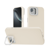 Funda Efecto Cristal Brillante iPhone 16E con Soporte | Wephone Mayorista