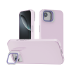 Funda Efecto Cristal Brillante iPhone 16E con Soporte | Wephone Mayorista