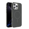 Funda Transparente Magnética iPhone 16 Pro (Borde Metálico) | Wephone Mayorista