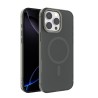 Funda Transparente Magnética iPhone 15 Pro Max (Borde Metálico) | Wephone Mayorista