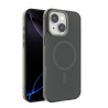 Funda Transparente Magnética iPhone 15 (Borde Metálico) | Wephone Mayorista