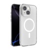 Funda Transparente Magnética iPhone 13 (Borde Metálico) | Wephone Mayorista
