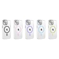 Funda Magsafe Transparente Cubre Camara de Colores iPhone 15 Plus | Wephone Mayorista