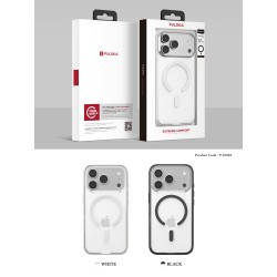 Funda Antigolpes Transparente  iPhone Series Borde Color MagSafe | Wephone Mayorista
