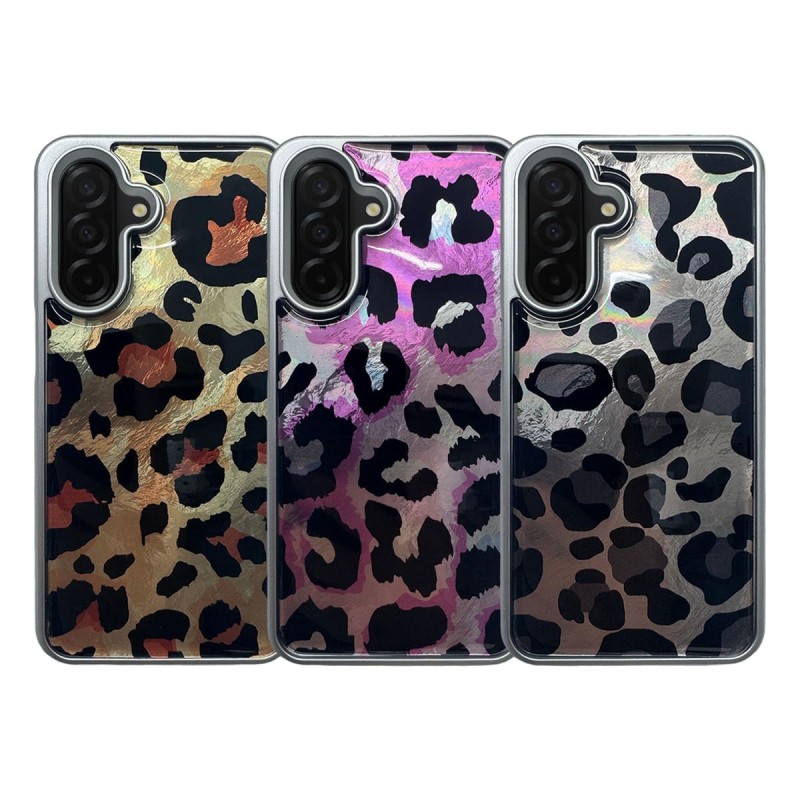 Funda Leopardo Brillante Samsung S25 Plus | WePhone Mayorista
