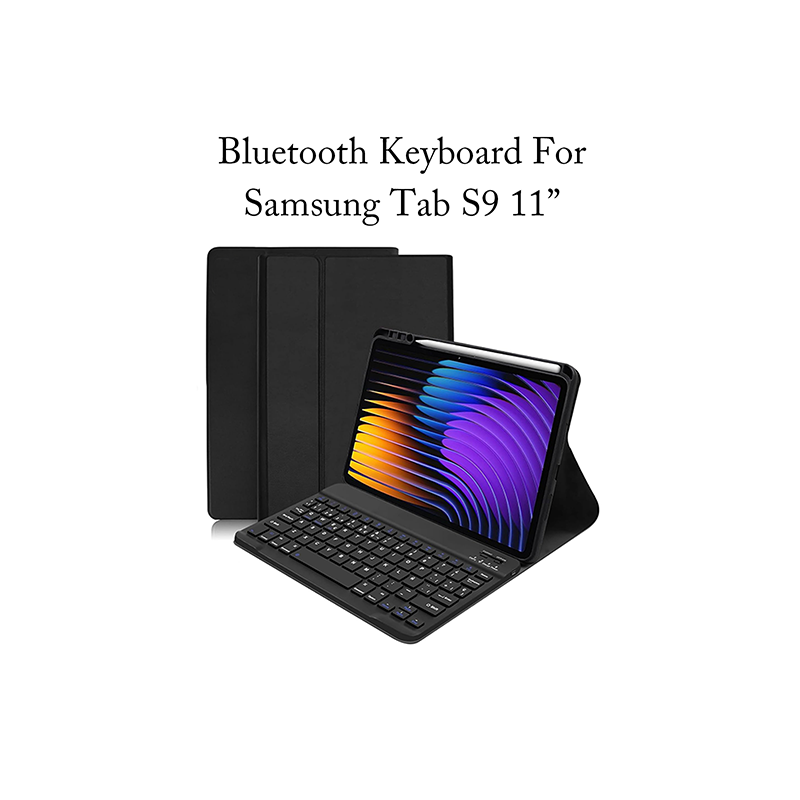 Funda con Teclado Bluetooth Samsung Tab S9 11" | Wephone Mayorista