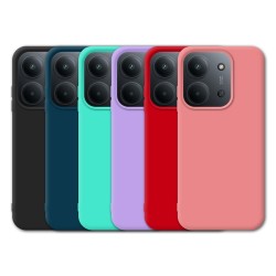 Funda Tipo Original Oppo Reno 14F de goma suave | Wephone Mayorista