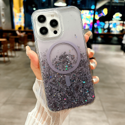 Funda Glitter Degradado iPhone con MagSafe | Wephone Mayorista