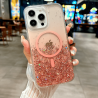 Funda Glitter Degradado iPhone con MagSafe | Wephone Mayorista