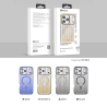 Funda Puloka Rayas Verticales Transparente Degradado con MagSafe para iPhone