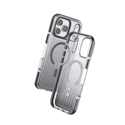Funda Puloka Rayas Verticales Transparente Degradado con MagSafe para iPhone