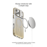 Funda Puloka Rayas Verticales Transparente Degradado con MagSafe para iPhone